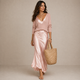 Grace | Satin Midi Dress for Women