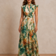 Grace | Painted Tropical Chiffon