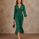 Josephine | Satin Mermaid Maxi Dress