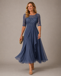 Rose – The Flattering Lace Midi Dress