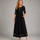 Aubrey | Tummy-Smoothing A-Line Midi Dress