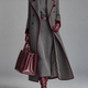 Felicity | Herringbone Long Coat