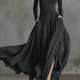 Yvonne | High-Waist Side-Slit Maxi Dress