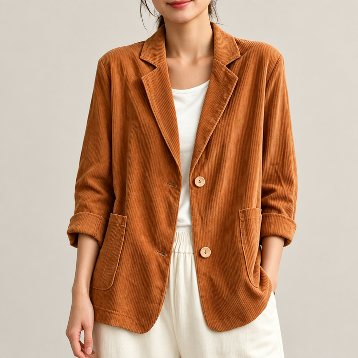 Rebecca | Notched-Lapel Blazer