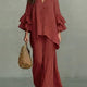 Paloma | Ruffle-Tier Two-Piece Set for Women