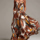 Cordelia | Abstract Print Smocked Tiered Maxi Dress for Women