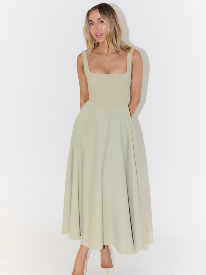 Monica | Classic Midi Dress for Women