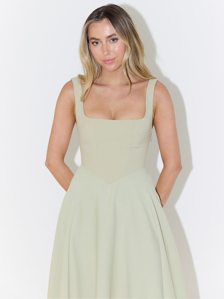Monica | Classic Midi Dress for Women