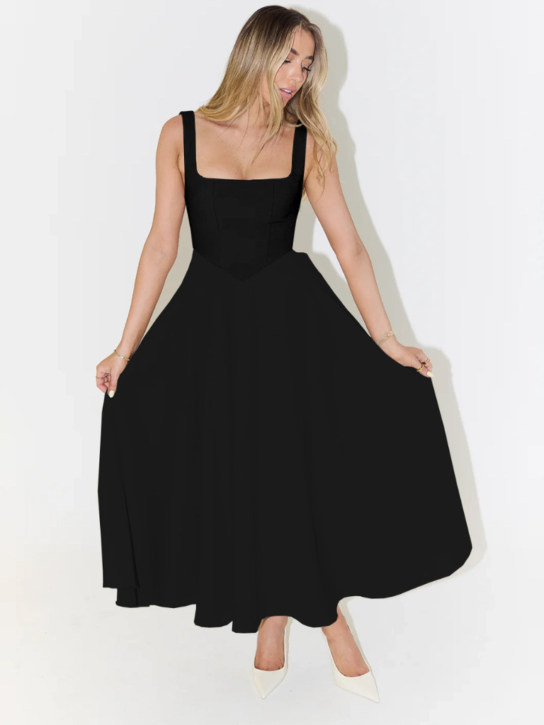 Monica | Classic Midi Dress for Women