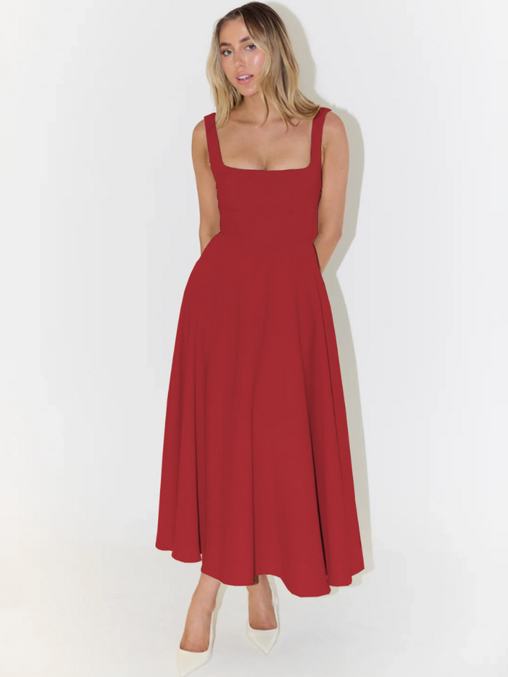 Monica | Classic Midi Dress for Women