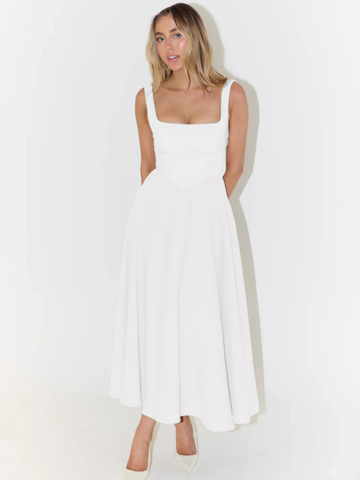Monica | Classic Midi Dress for Women