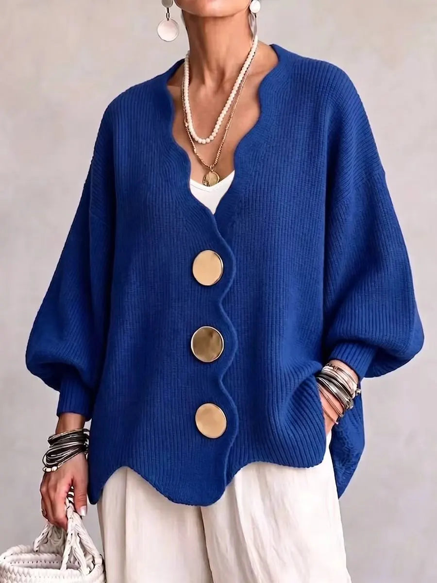 Jamie | Relaxed Button-Front Cardigan