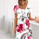 Cynthia | Elegant Comfort Ruffle Dress