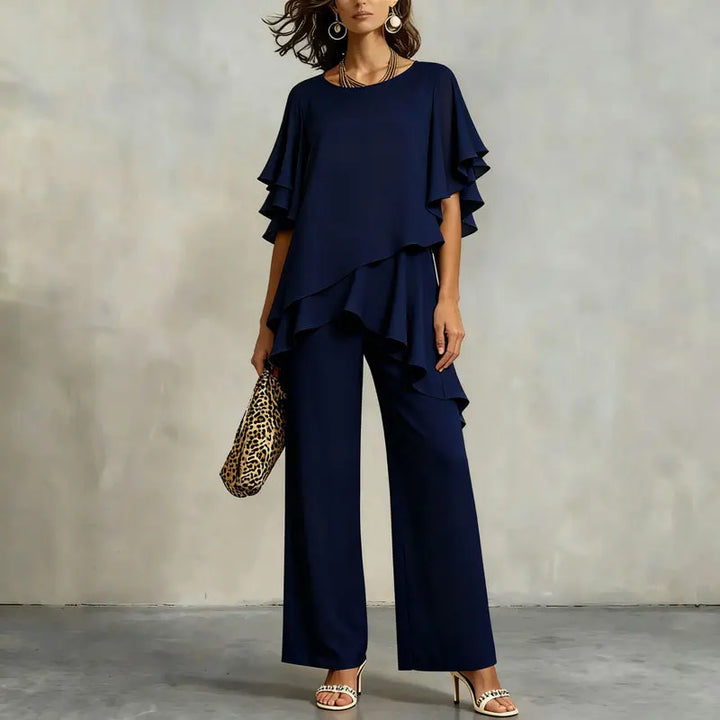 Mallory | Relaxed Two-Piece Pants Set