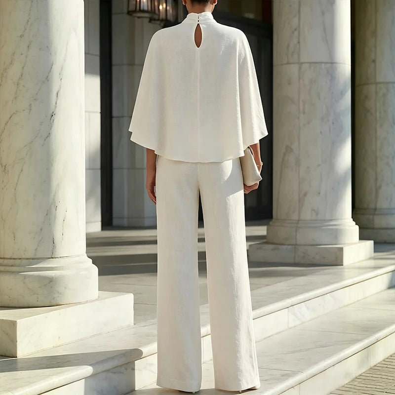 Courtney | Turtleneck Split-Hem Pants Set