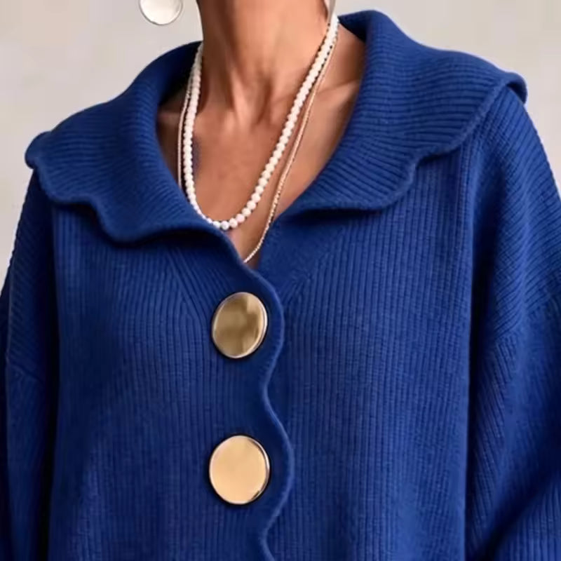 Brooke | Ribbed Button-Front Cardigan