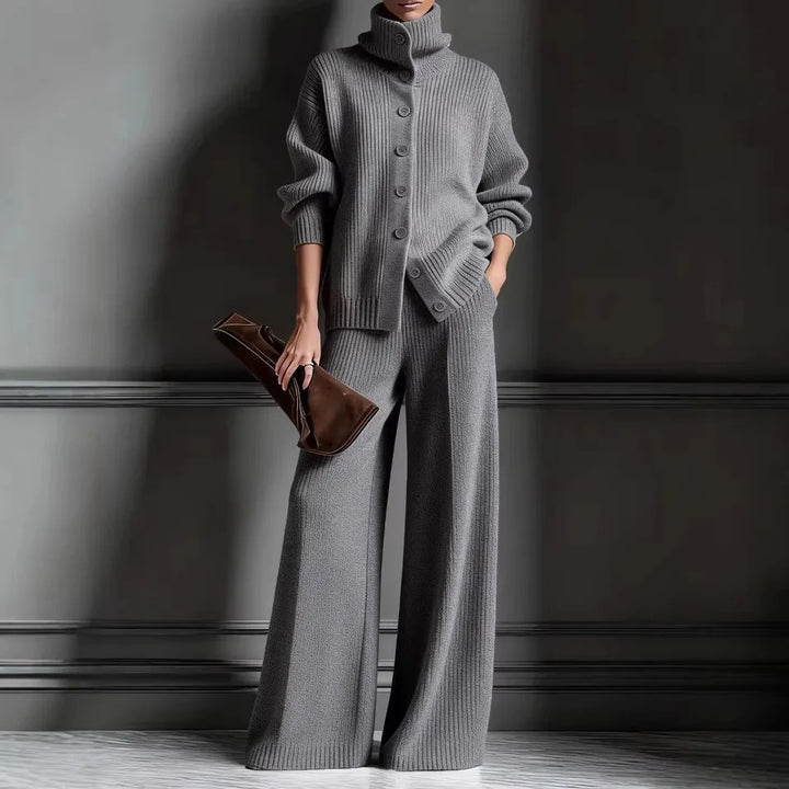 Bennett & Lowe Colleen turtleneck sweater and pants two-piece set in a coordinated outfit