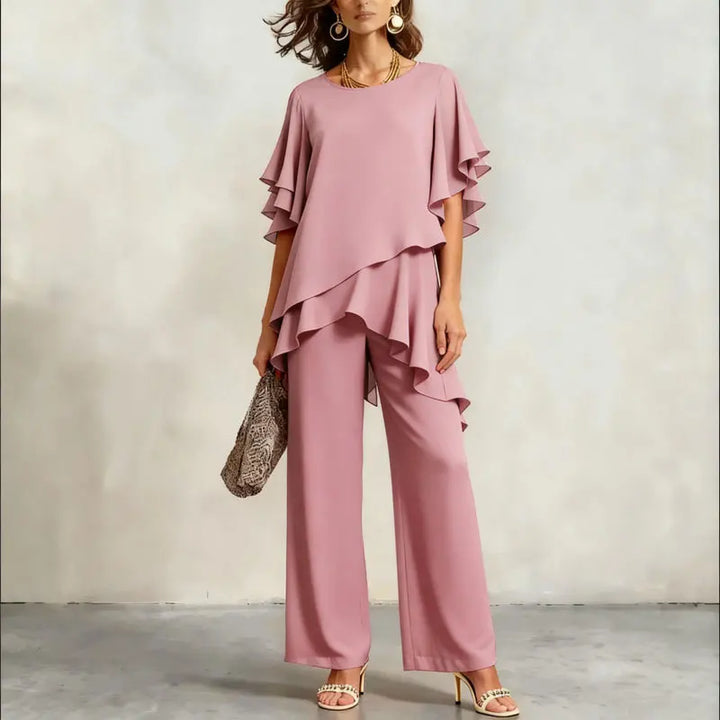 Mallory | Relaxed Two-Piece Pants Set