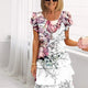 Diana | Elegant Comfort Ruffle Dress