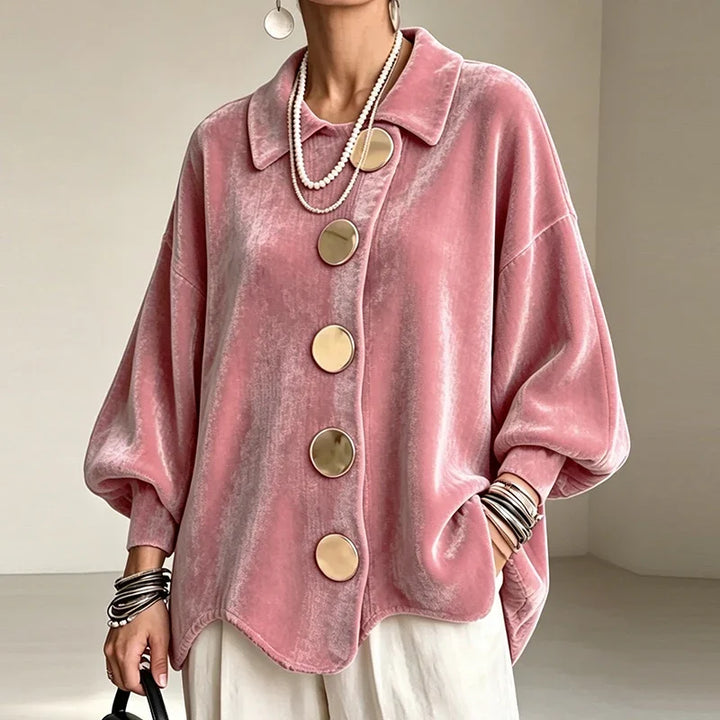 Bennett & Lowe Gail button-front collared jacket in a classic structured design
