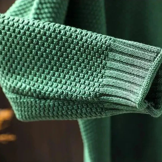 Kristen | Relaxed Mock Neck Sweater