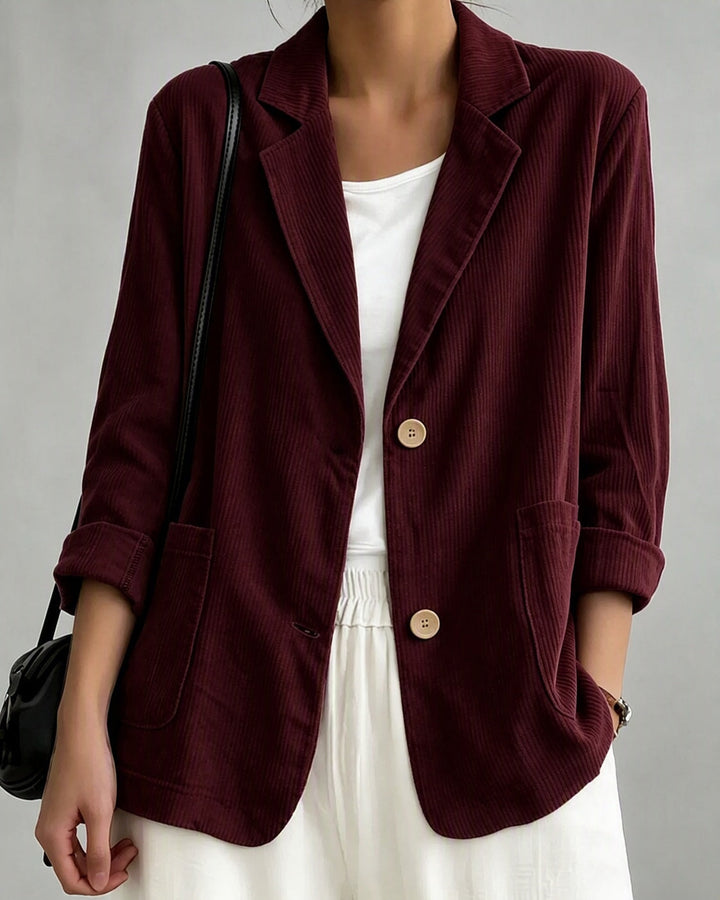 Audrey | Single-Breasted Blazer