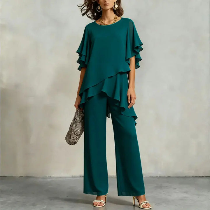 Mallory | Relaxed Two-Piece Pants Set