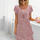 Victoria | Elegant Comfort Ruffle Dress