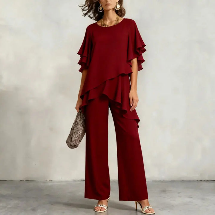 Mallory | Relaxed Two-Piece Pants Set