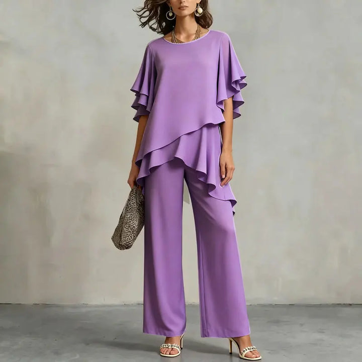 Mallory | Relaxed Two-Piece Pants Set