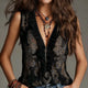 Sharon | Paisley V-Neck Sleeveless Top