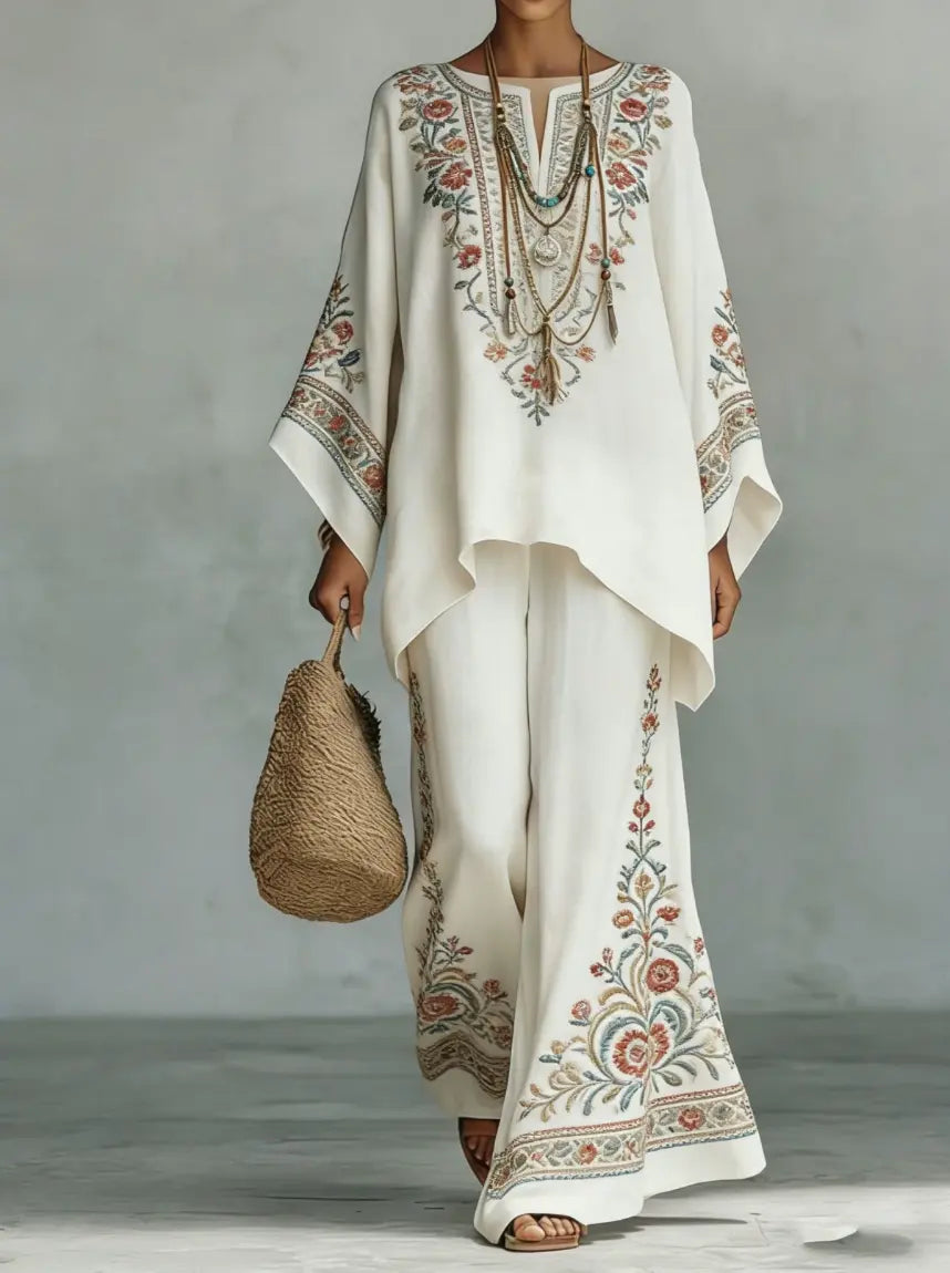 Elegant two-piece set by Bennett and Lowe featuring a stylish top and matching skirt in a sophisticated design.