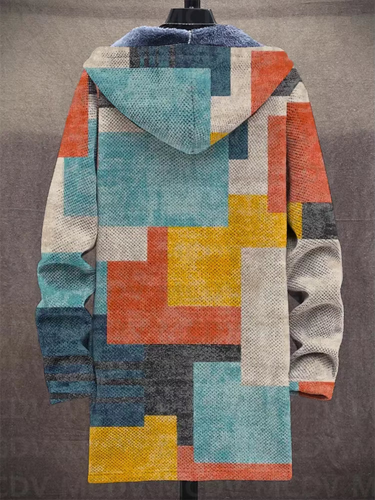 Dorothy | Geometric Longline Cardigan