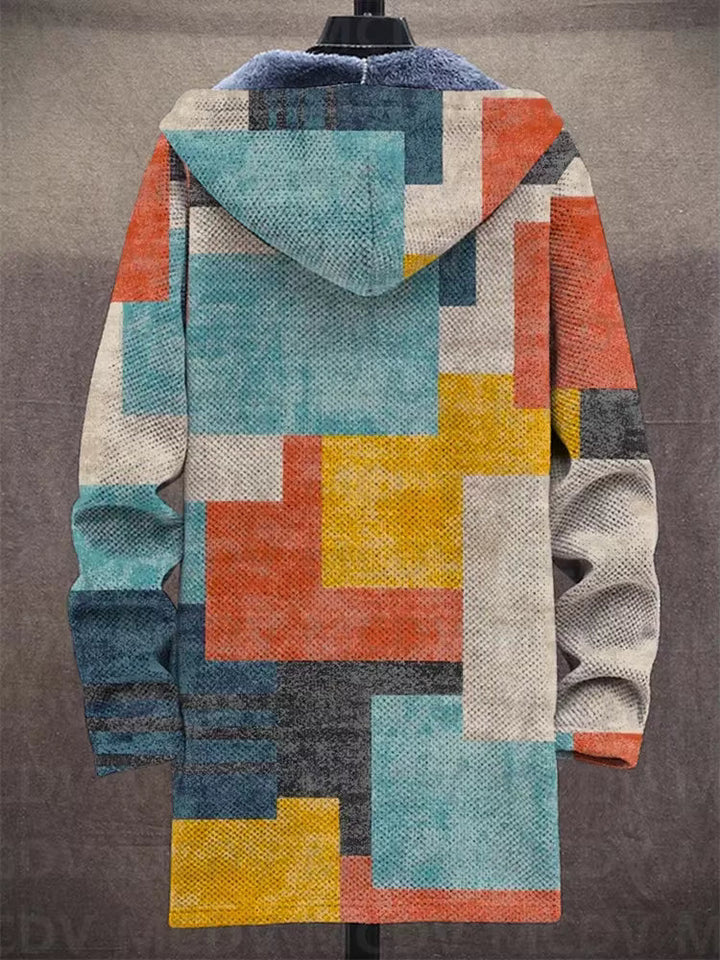 Dorothy | Geometric Longline Cardigan