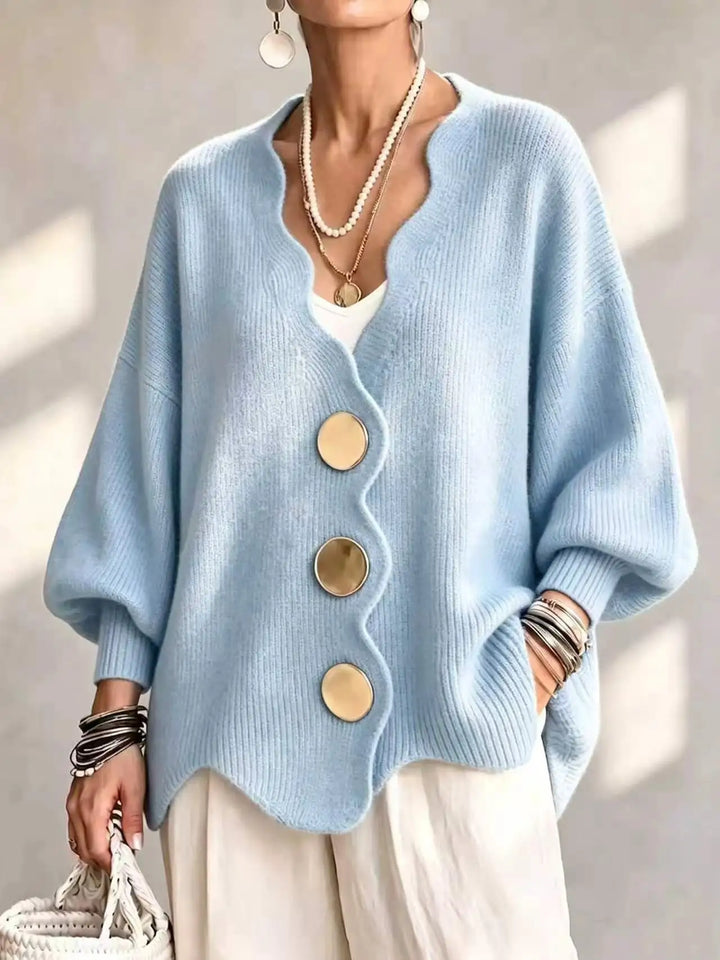 Jamie | Relaxed Button-Front Cardigan