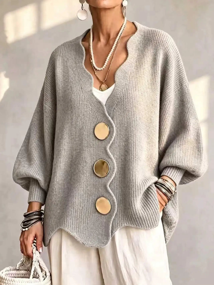 Jamie | Relaxed Button-Front Cardigan