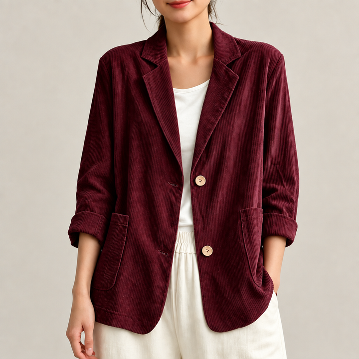 Rebecca | Notched-Lapel Blazer
