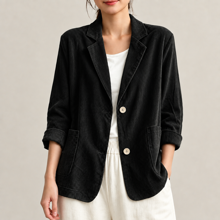Rebecca | Notched-Lapel Blazer