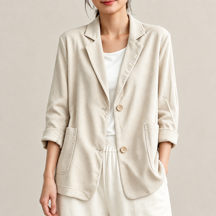 Rebecca | Notched-Lapel Blazer