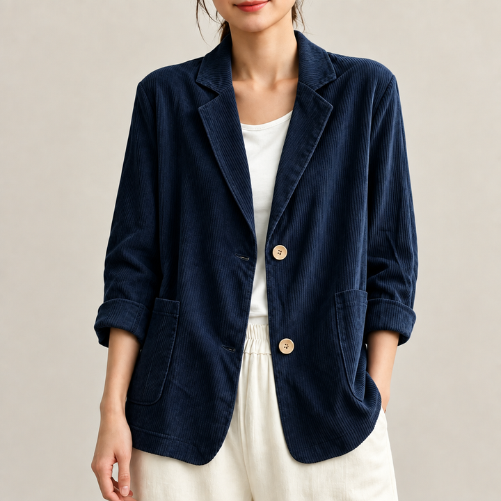 Rebecca | Notched-Lapel Blazer