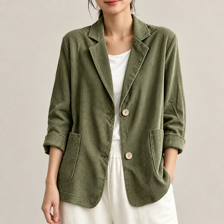 Rebecca | Notched-Lapel Blazer
