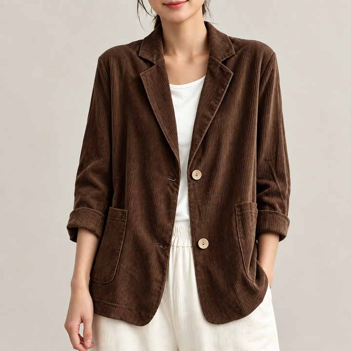 Rebecca | Notched-Lapel Blazer