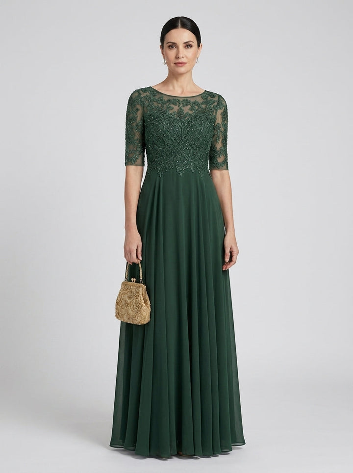 Caitlin | Ruched Midi Dress for Women