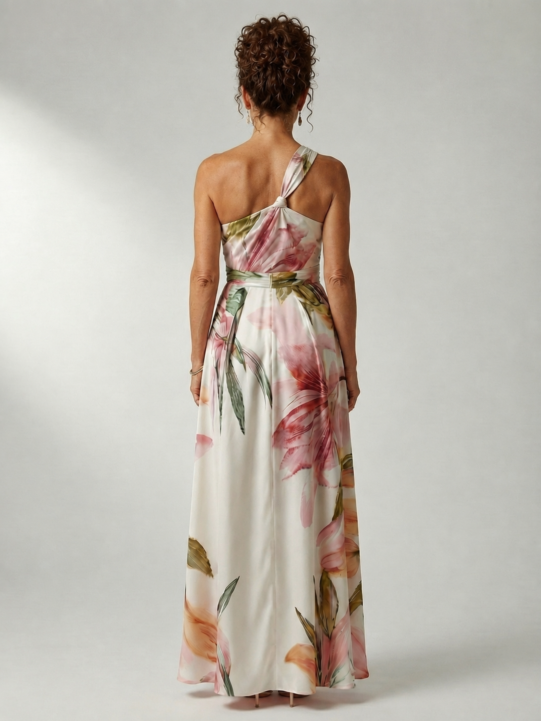 Amiel | Light Floral Maxi Dress
