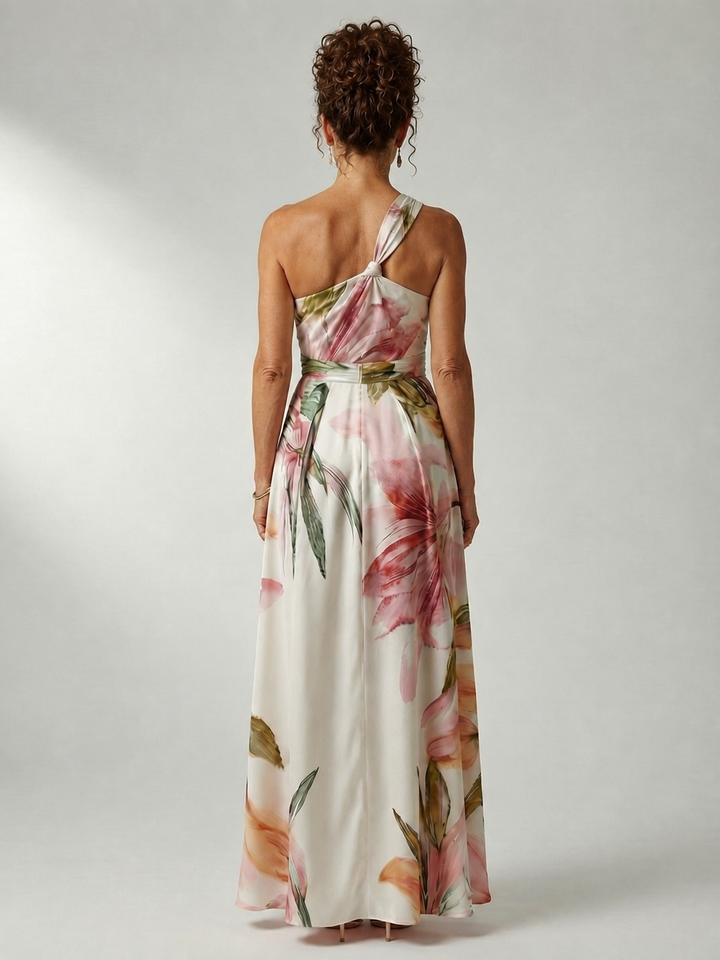 Amiel | Light Floral Maxi Dress