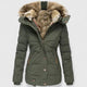 Veyzandra | Classic Long-Sleeve Winter Coat for Women