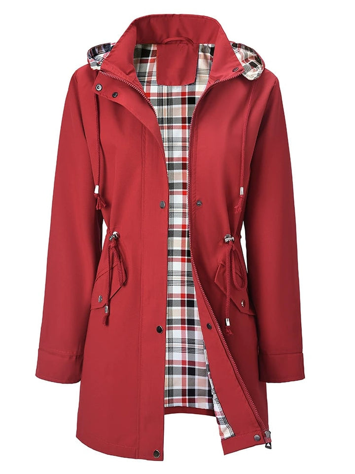 Lauren | Waterproof 3-in-1 Detachable-Hood Rain Coat for Women