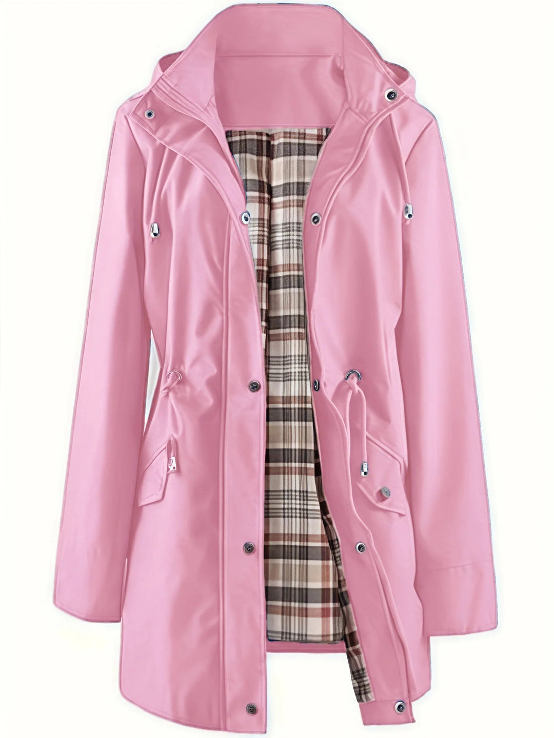 Lauren | Waterproof 3-in-1 Detachable-Hood Rain Coat for Women