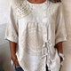 Emeline™ Soft Embroided Linen Top