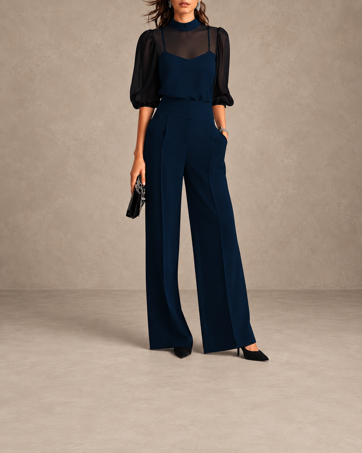 Elegant Emma™ 3-piece matching set by Bennett and Lowe, featuring coordinated tops and bottoms in a stylish design.